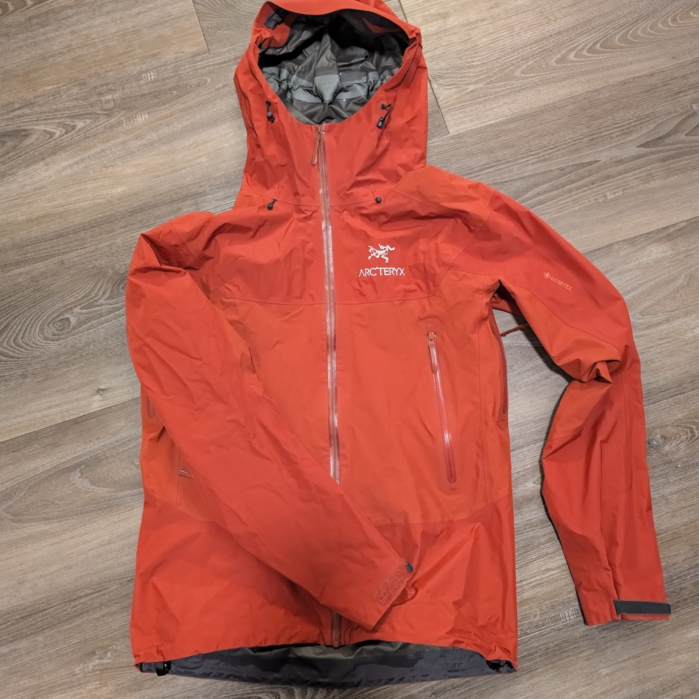 Arc'teryx Red Hooded Jacket